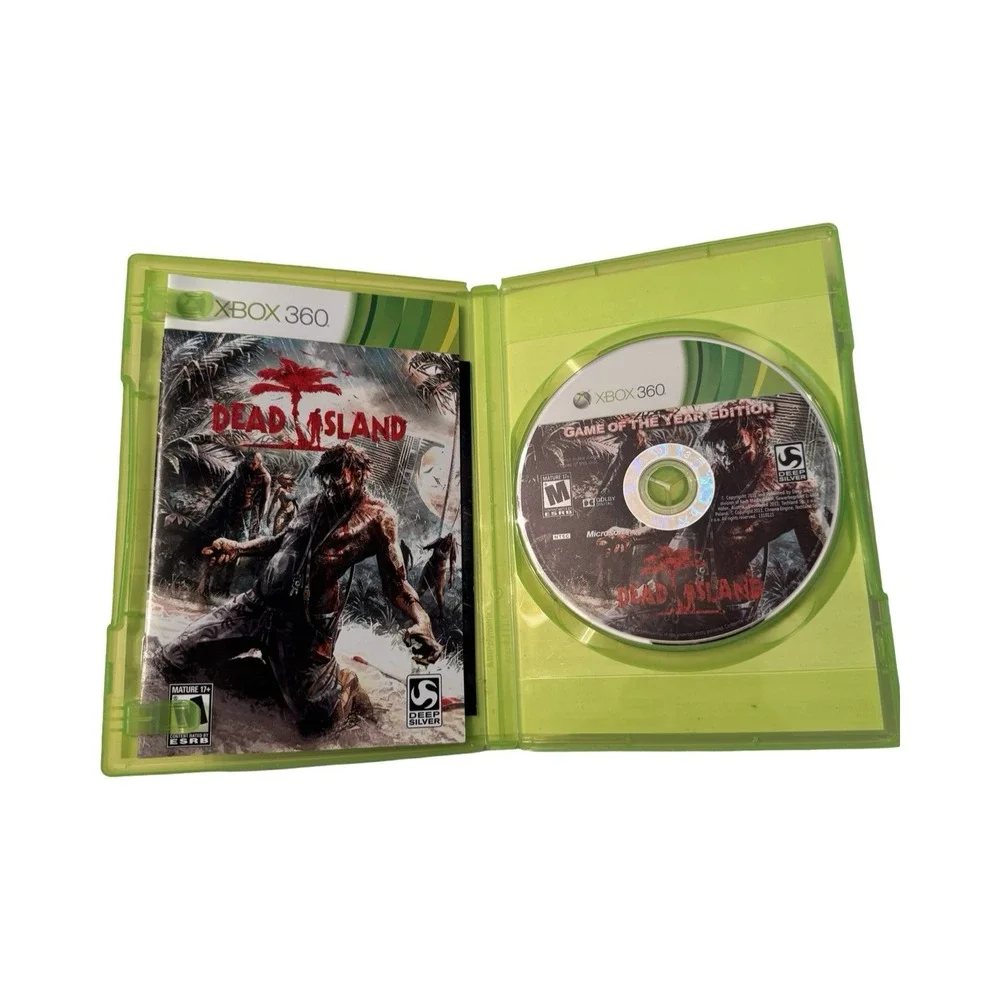 Dead Island Game of the‎ Year Edition Xbox 360 Platinum Hits Complete CIB DLC